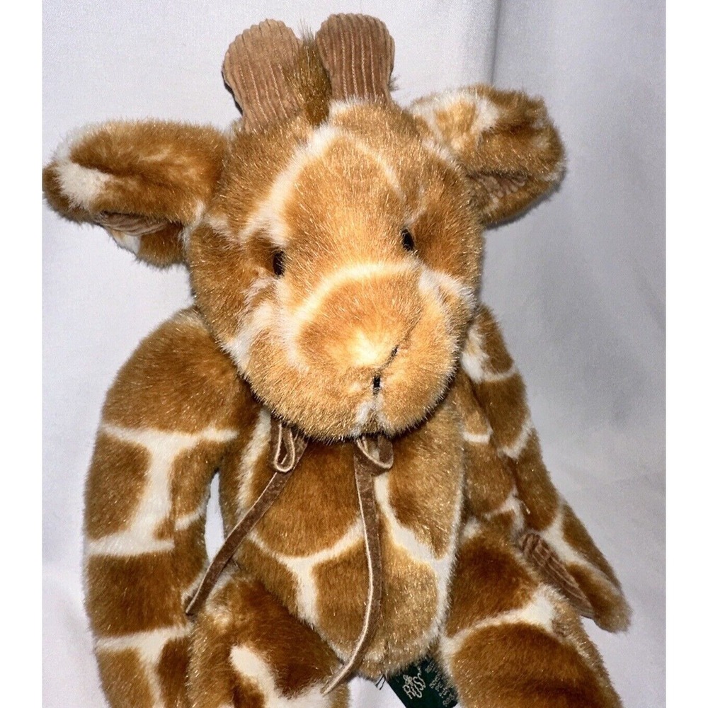 Russ Berrie Godfrey Plush Giraffe Stuffed Animal 15 inch